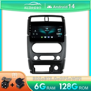 9'' 6G+128G Android14 CarPlay Autoradio Per Suzuki Jimny SN 2005-19 GPS Navi DSP - Foto 1 di 13