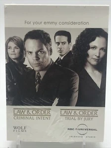LAW & ORDER For Your EMMY Consideration FYC DVD Set + SVU + Criminal Intent B-06 - Picture 1 of 4