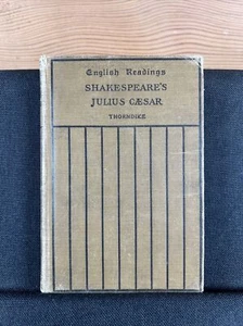 Shakespeare's Julius Caesar (English Readings) ed. by Thorndike (1923 HC) - Picture 1 of 10