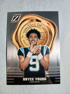 2023 Panini Zenith Bryce Young Zeal Of Approval Carolina Panthers - Picture 1 of 2