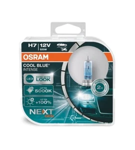 Coppia lampade lampadine Osram COOL BLUE Intense NextGen H7 PX26d 12V 55W - Foto 1 di 6