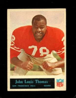 1965 PHILADELPHIA #181 JOHN THOMAS VGEX (RC) 49ERS *X57458 - Image 1 of 2