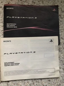 Playstation 3 Kurzübersicht/Sicherheits- und Supportanleitungen GEBRAUCHT - Bild 1 von 5