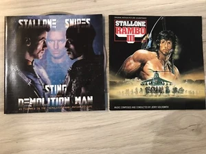 2  CDs :   RAMBO  III    +   DEMOLITION MAN , Original Motion Picture Soundtrack - Bild 1 von 7