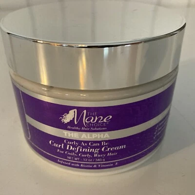 THE MANE CHOICE THE ALPHA Curl Defining Cream 12 oz Marc Anthony Cosmetics - Image 1 of 4