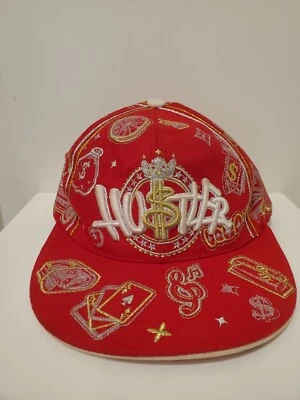 Gorra Kethos & B para hombre roja Hustler talla mediana Foto 1 de 4