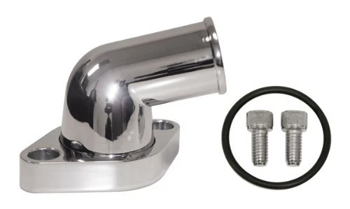 15 Swivel Water Neck Chrome Thermostat Housing water Outlet Chevy GM Chevolet - Image 1 of 1