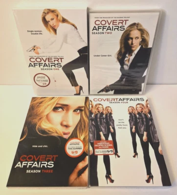Covert Affairs: The Series Seasons 1-4 DVD Set Piper Perabo NEW FACTORY SEALED!! - Image 1 of 4