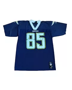 Antonio Gates Los Angeles Chargers #85 Jersey Reebok NFL Players Mens Medium EUC - Picture 1 of 11