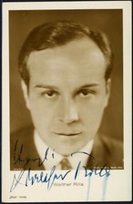 Vintage WALTHER RILLA Signed Photo