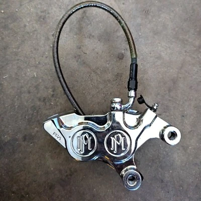 Performance Machine - 0052-2414-CH- Four-Piston Front Right Brake Caliper... - Image 1 of 2