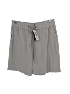 James Perse Size 1 Womens Shorts Gray Drawstring Cotton Pockets NWT - Picture 1 of 6