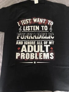 Parliament Funkadelic P-Funk George Clinton Mens T-Shirt Size Large - Picture 1 of 3