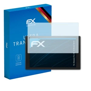 atFoliX 2x Displayschutzfolie für Amazon Fire HD 10 Model 2015 Schutzfolie klar - Photo 1/8