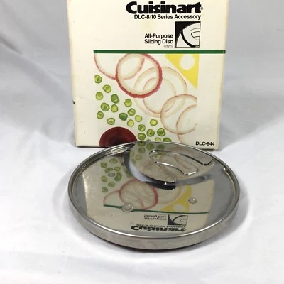 CUISINART DLC-844 Slicing Disc Blade 4mm Slicer DLC-8/10 Prep Food Processor - Image 1 of 2