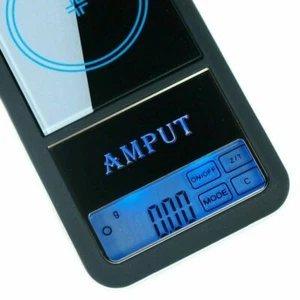 Escala de bolsillo digital de precisión AMPUT 0,01 g x 200 g con pantalla táctil LCD - Imagen 1 de 5