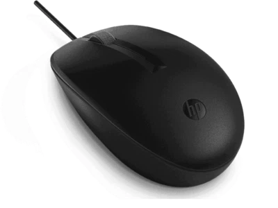 HP 125 Wired Mouse for Home or Business Use Durable 3 Button with Scroll - Image 1 of 4
