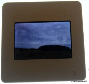 1970s Outback Central Australia NT Uluru Ayers Rock 35mm Colour Slide Photo - Picture 1 of 1