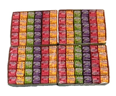 4X60 Pcs CANELS Chewing Gum Fruit Fruity Flavor 240 Pcs Chiclets Mexican Candy - Image 1 of 3