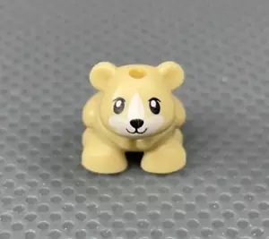 LEGO Friends Minifigure Hamster Mouse Tan Black Eyes White Muzzle Harry (x1) - Picture 1 of 8