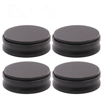 4PCS Base Feet Pads 44x15mm Aluminum Stand Amplifier Speaker Turntable Pad NEW - Image 1 of 4