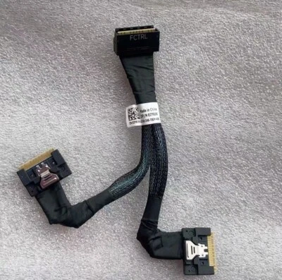 DELL H755N POWEREDGE R650 1U G15 10 BAY SERVER U.2 0-1, 2-3 NVME CABLE 2Y68K - Image 1 of 3