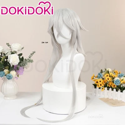 Peluca de pelo largo Harajuku de anime Black Butler Anime Cosplay Under Taker Foto 1 de 4