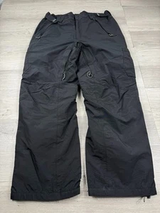 Columbia Pants Mens XL Black Titanium Omni Tech Cargo Snowboard Ski Outdoors - Picture 1 of 10