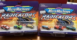Micro Machines Radicators #5,#6 Sets Galoob , Vintage 1994 - Picture 1 of 17