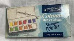 Cotman Water Colours Sketchers' Pocket Box von Winsor & Newton Neu Sonstige - Bild 1 von 5