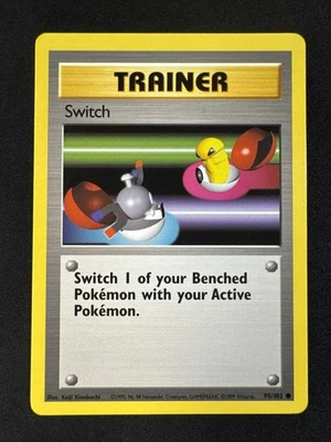 Switch 095/102 Base Set Regular Pokemon MJ - Image 1 of 4