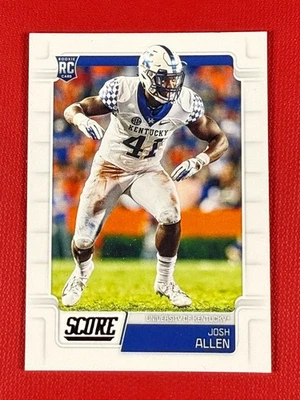 2019 Score Rookies Josh Allen #364 (RC) - Image 1 of 2
