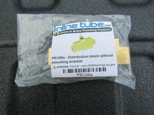 1967-68 Impala Power Drum Brake Distribution Block Inline Tube PR106a With Tool - Picture 1 of 6