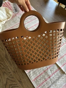 Hereu Colmado Tan Leather Tote Bag - Picture 1 of 10
