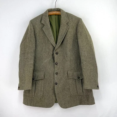 Hebden Cord Derby Tweed Jacket Mens 46R Green Norfolk Hacking Shooting Hunting - Image 1 of 4