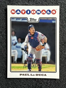 PAUL LO DUCA #528 2008 Topps Baseball QTY Washington Nationals - Picture 1 of 2
