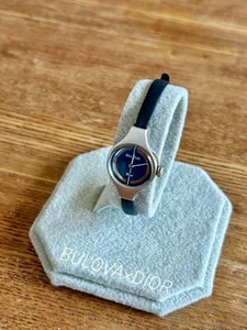 Rare BULOVA   DIOR W Name Hand Wound Women s Watch Practical - Picture 1 of 12