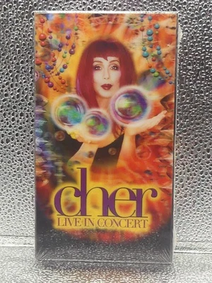 Cher Live In Concert Do You Believe Watermark VHS New Factory Sealed Videotape - Image 1 of 4