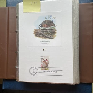 USA Sammlung Wildtiere Tierleben In Amerika Auf Ersttagsblättern D-47 - Bild 1 von 24