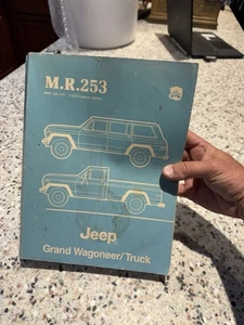 1984  Jeep Grand Wagoneer & Truck Dealer Service Manual M.R.253 Repair Orig - Bild 1 von 7
