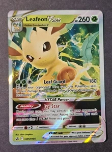 Leafeon VSTAR - SWSH195 Holo Promo SWSH: Sword & Shield Promo Cards NM - Picture 1 of 2