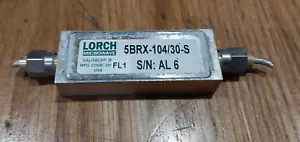 Lorch Microwave Coaxial Bandpass Microwave Filter 5BRX-104/30-S, 30MHz Bandwidth - Picture 1 of 2
