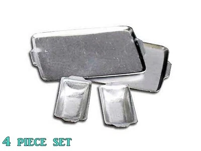 CASA DE MUÑECAS MINIATURA 4 piezas PARTÉN O PAN (2) Y BANDEJA PARA GALLETAS (2) JUEGO DE ARTÍCULOS PARA HORNEAR Foto 1 de 4