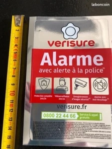 Autocollant 15 x 9,5cm Verisure Securitas Direct authentique - Imagen 1 de 7