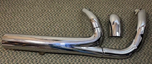 OEM Indian Header Assembly with Heat Shields (Chrome) 1263484-156 - Picture 1 of 18
