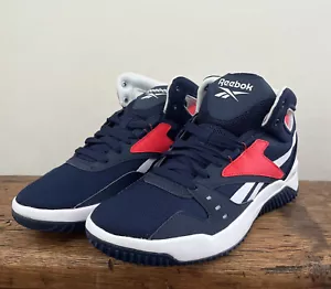 Reebok Mens Navy FV4472 BB OS Mid Top Athletic Basketball Shoes Size US 8 - Picture 1 of 5