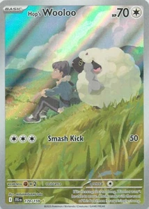 Pokemon TCG - Hop's Wooloo 170/159 Sv09: Journey Together Holo - Imagen 1 de 2