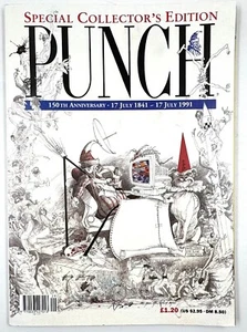 PUNCH - SPECIAL COLLECTOR'S EDITION - 150th ANNIVERSARY (17 July 1991) Magazine - Picture 1 of 10