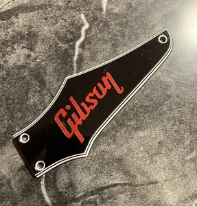 5 Ply Black/White Truss Cover for Gibson Firebird Studio w/RED DECAL - Picture 1 of 5