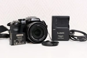 Panasonic Lumix DMC FZ200 12.1 MP Digitalkamera Schwarz inkl Rechnung MwSt - Picture 1 of 4
